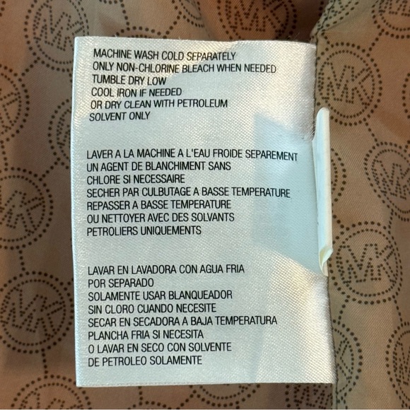 Michael Kors Women's Coral Removable Hood Zip Front Lined Jacket Size PXS - Picture 11 of 12